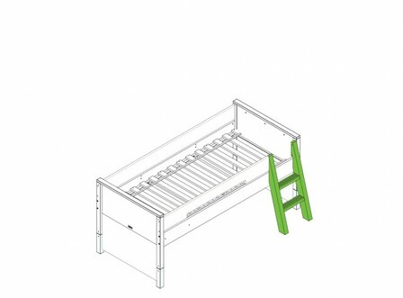 Trap schuin voor compactbed bopita