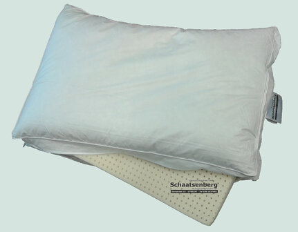 Talalay latex kern met dons