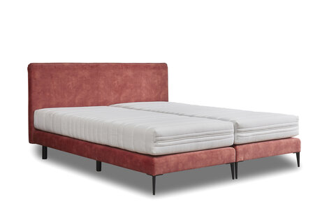 Boxspringset Avondrood slanke 12 cm boxspring