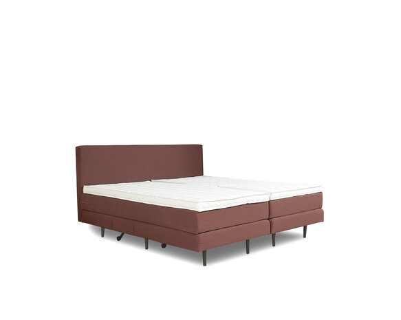 Boxspringset Avondrood slanke 12 cm boxspring