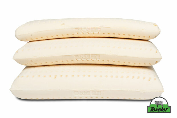 natuurlatex kernen in 3 hoogtes