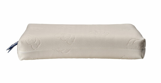 Silvana Flex Blauw medium 12 cm latex ex TEST kussen