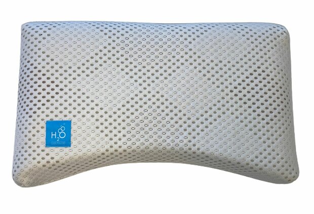 H2O pincore latex hoofdkussen met schoudercontour