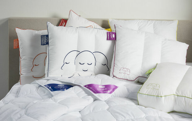 Silvana cozy dekbed paars